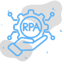 RPA (Robotic Process Automation) Icon